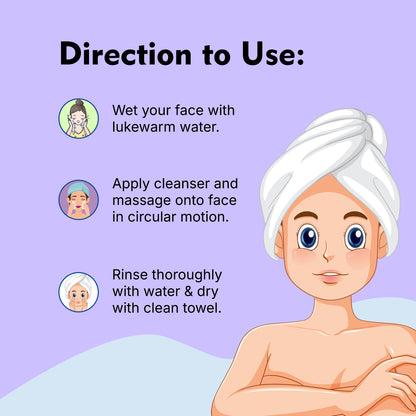 Face Wash Cleanser with Niacinamide | 100 ml