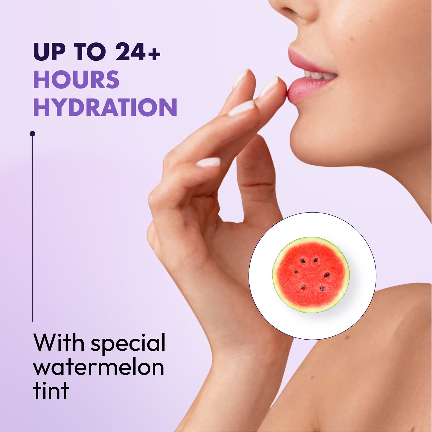 Ceramide Lip Balm for Brighter & Naturally Pink Lips | Watermelon Tinted