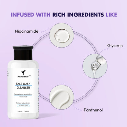Ultra smooth daily face cleanser with Niacinamide