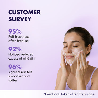 Ultra smooth daily face cleanser with Niacinamide