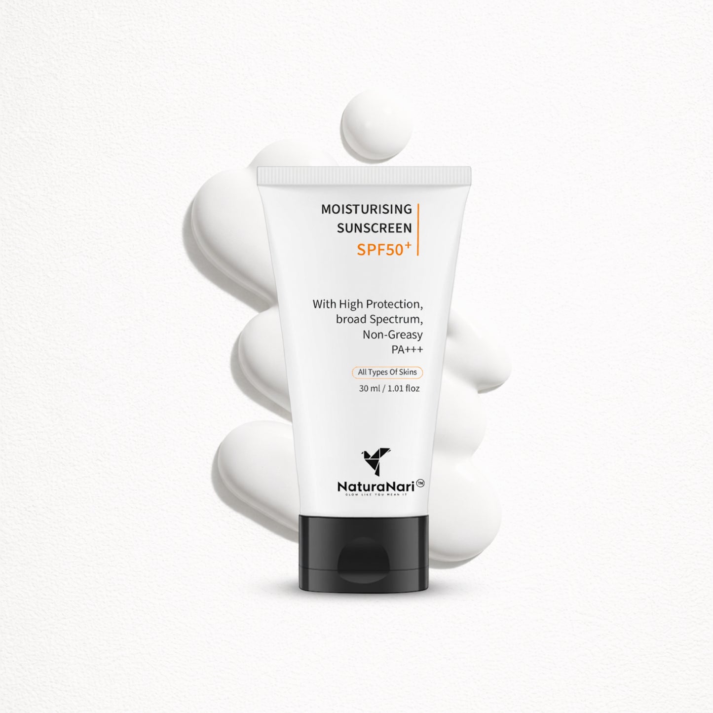 2 In 1 Moisturising Sunscreen SPF 50+ PA+++ – Non-Greasy Broad Spectrum Sun Protection for All Skin Types
