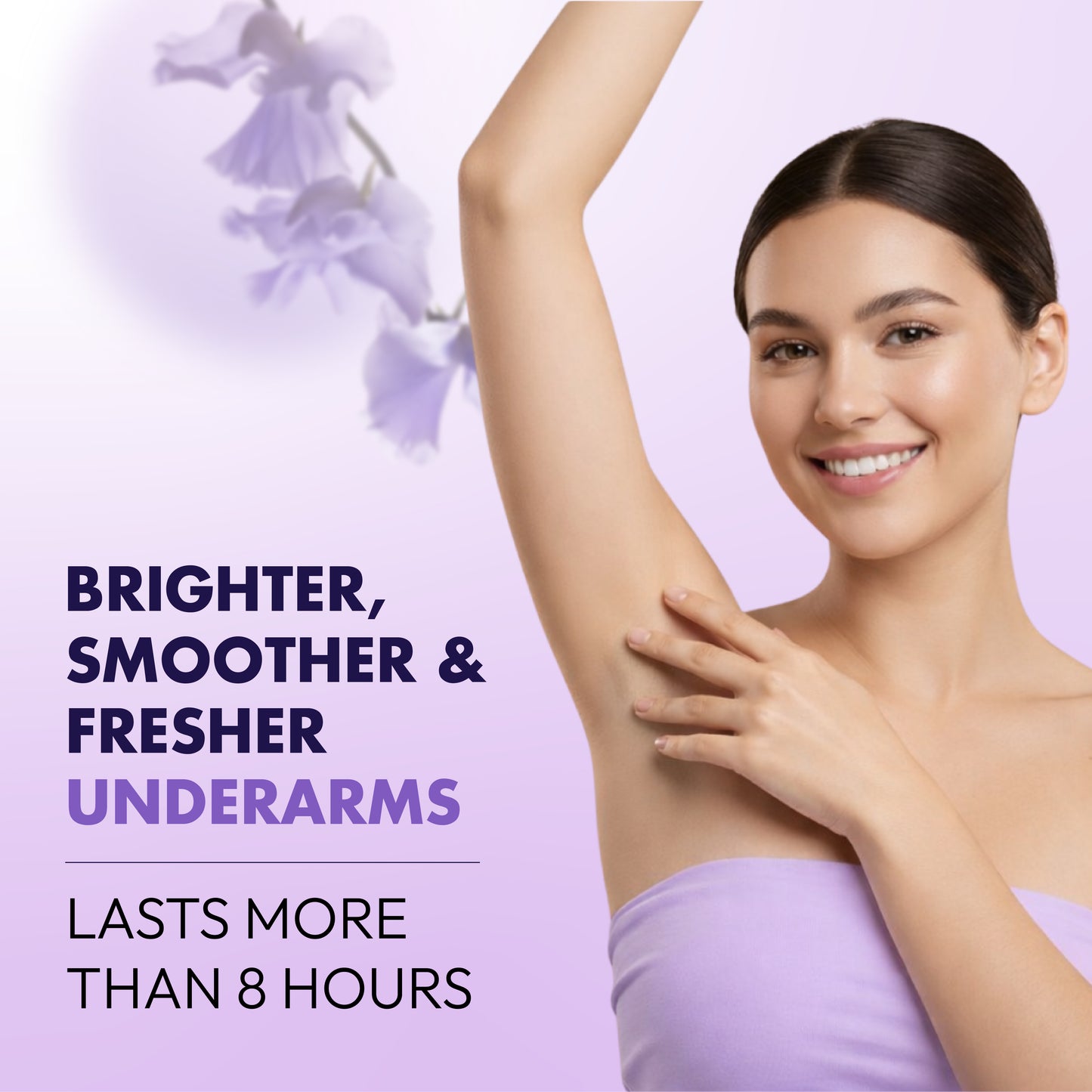 Under Arm Roll-On with AHA BHA, Vitamin C & Salicylic Acid | Brightens Dark Underarms, Reduces Odour & Bumps | For All Skin Types