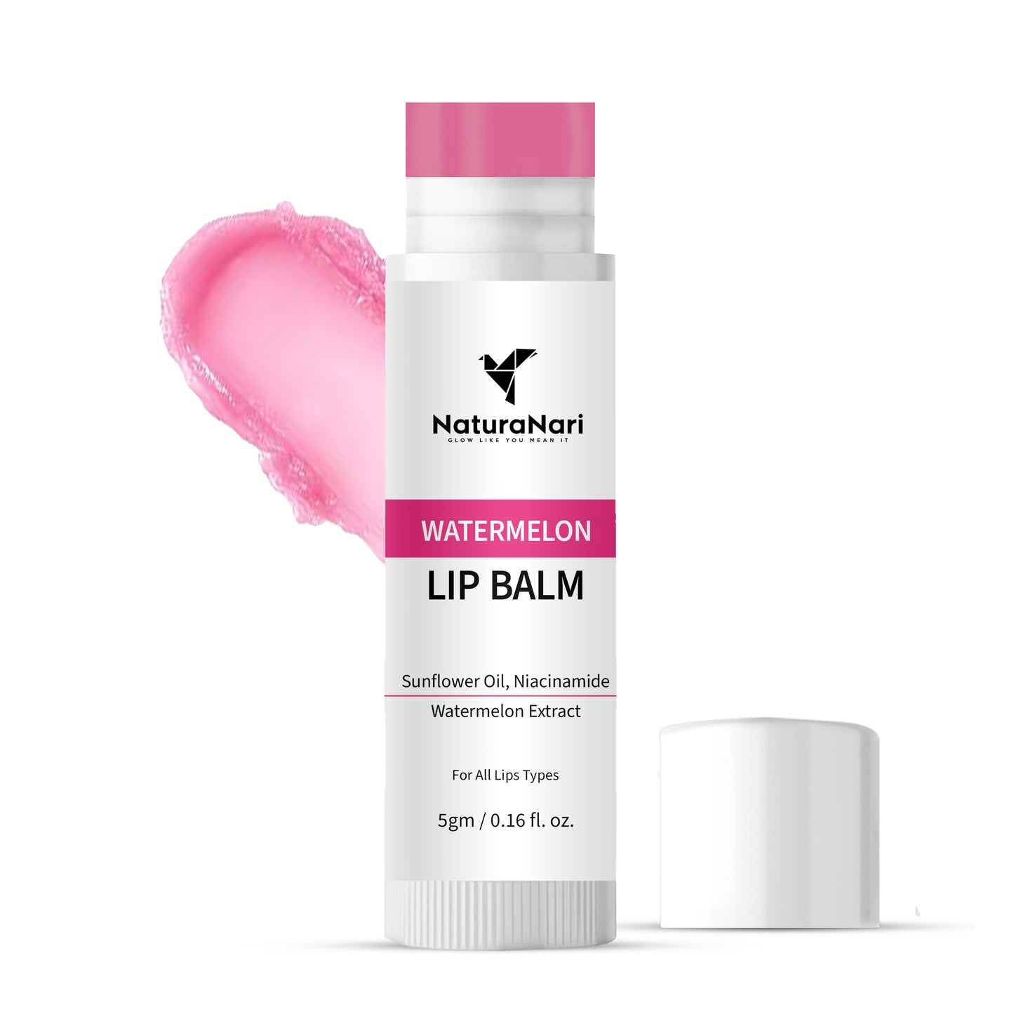 Tinted Ceramide Lip Balm with Kojic acid, Niacinamide | Watermelon | For Lip Lightening & Protection | 5 gm